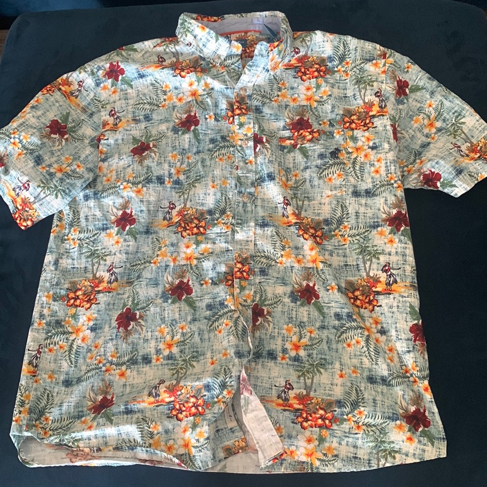 Mens Hawaiian Button up Shirt